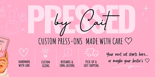 Pressed by Cait Pop Up