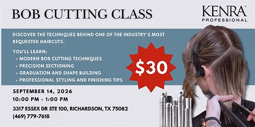 KENRA: Bob Cutting Class