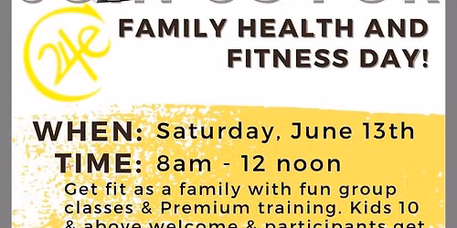 Family Health and Fitness Day