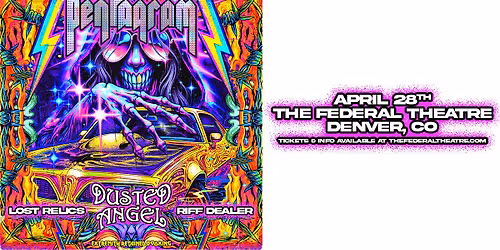 Pentagram with Dusted Angel, Lost Relics, and Riff Dealer