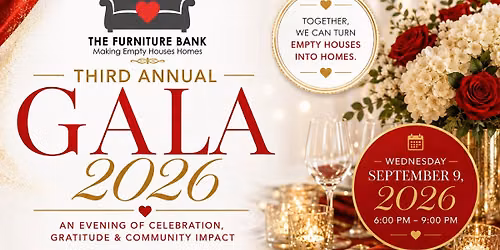 The Furniture Bank Gala 2026