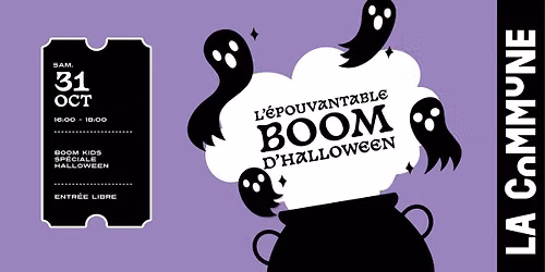 L\u2019\u00c9POUVANTABLE BOOM D\u2019HALLOWEEN \ud83d\udc7b