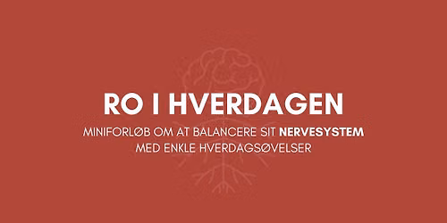 Miniforl\u00f8b: Ro i hverdagen