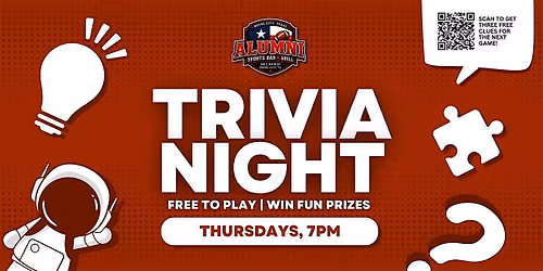 Royse City Trivia Night | Alumni Sports Bar & Grill