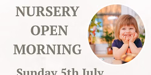 Nursery open morning 