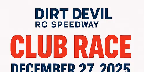 Club Race featuring a 100 Lap Enduro