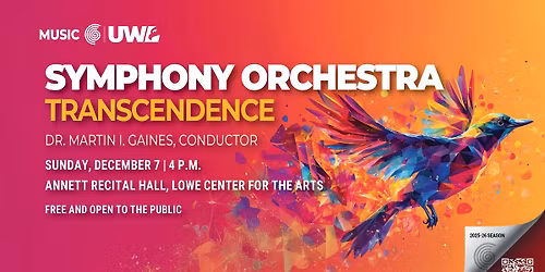 UWL Symphony Orchestra: "Transcendence"