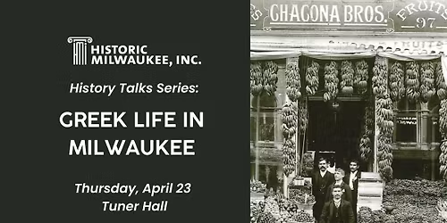 History Talks: Greek Life in Milwaukee