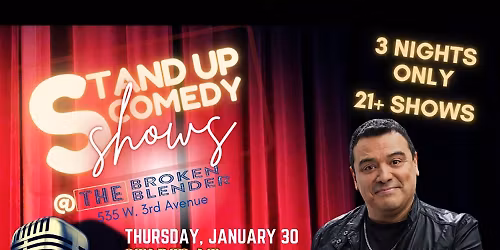Carlos Mencia at Bricktown Comedy Club OKC