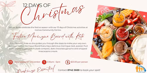12 Days of Christmas - Festive Meringe Board with Kate