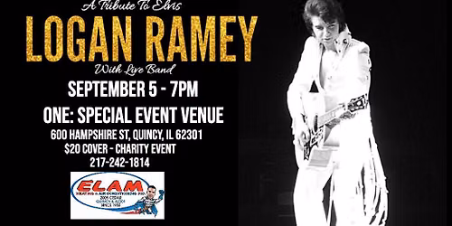 Logan Ramey's Tribute To Elvis - One: Special Event Venue - Quincy, IL