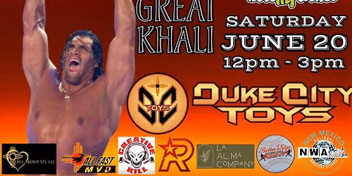 Meet and Greet Wrestling Hall of Famer Great Khali 
