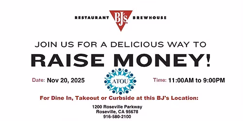 Dine Out for a Great Cause with ATOU!