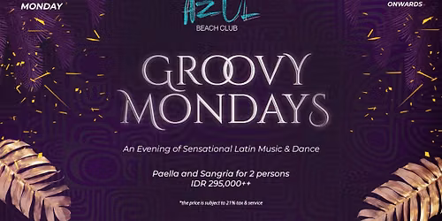 Groovy Mondays 