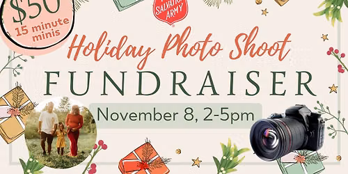 Holiday Photo Shoot {Fundraiser}