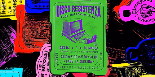 Casetta Zebrina \u2022 Disco Resistenza con DAX DJ e DJ Macca \u2022 Halloween Special