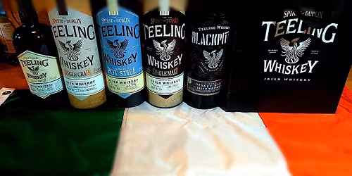 Teeling Irish Whiskey Tasting