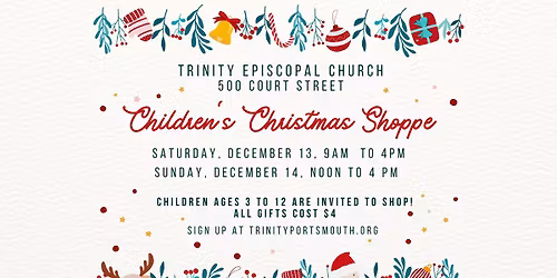 Annual Children's Christmas Shoppe