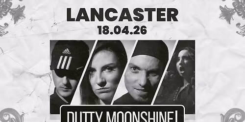 Dutty Moonshine Quartet with special guests Utah Saints 