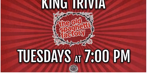 Trivia Night at The Old Spaghetti Factory (Carmel)