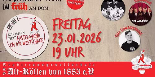 Fastelovend en d'r Weetschaff