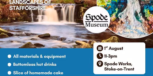 Wet felted landscapes of Staffordshire - Spode Museum