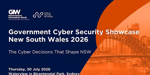 Government Cyber Security Showcase (Government only- Free)