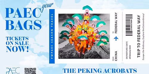 PAEC PRESENTS: The Peking Acrobats