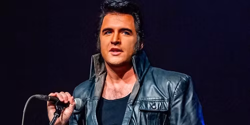 Travis Powell as Elvis with Shake Rattle & Roll