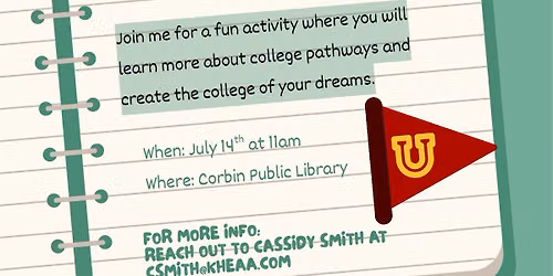 Create Your Own College: Free Teen Event
