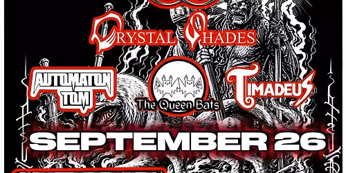 LEVINIA w\/ 5ABERWULF, CRYSTAL SHADES, AUTOMATON TOM, QUEEN BATS, TIMADEUS