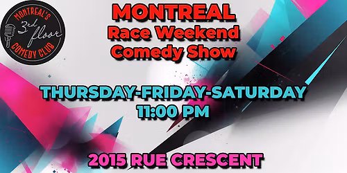 Race Weekend Comedy Show