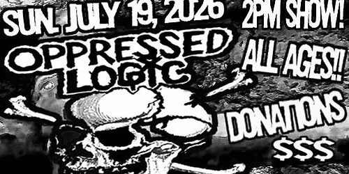 Oppressed Logic, Disease Called Human, Chew Thru @ Chain Reaction Records, Lakewood (Denver), CO!