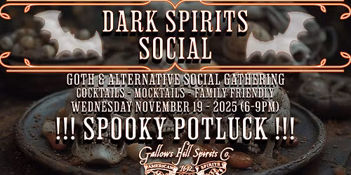 Goth Night Potluck