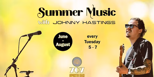 Johnny Hastings Live- 707 Sports Bar