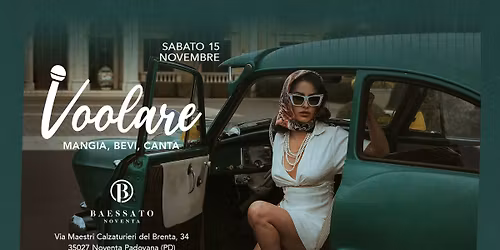 Voolare - L'emozione non ha voce @Baessato Noventa