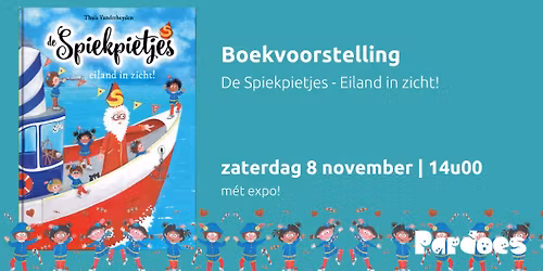 Boekvoorstelling 'De Spiekpietjes - Eiland in zicht!