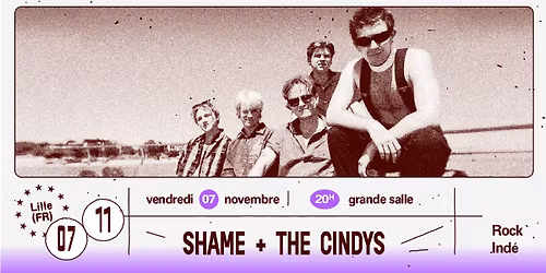Shame + The Cindys \u2219 L'A\u00e9ronef