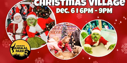 Christmas Village 2025 TREE LIGHTING- with Santa and the Grinch