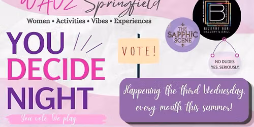 WAVE + Sapphic Scene You Decide Night