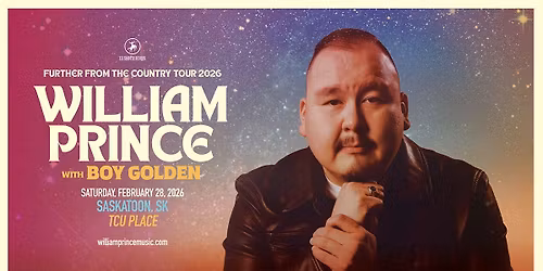 William Prince with Boy Golden