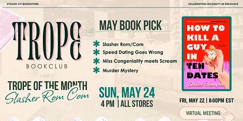 Miami - Trope Bookclub - How to K*ll a Guy in 10 Dates by Shailee Thompson