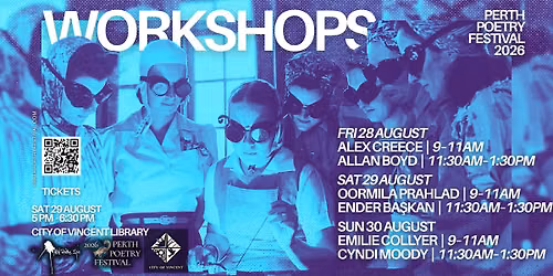 Workshops | Perth Poetry Festival 2026