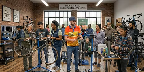 Bike Wash and Basic Bike Maintenance 