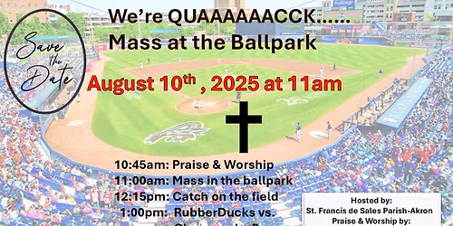 Parking Akron RubberDucks at Chesapeake Baysox