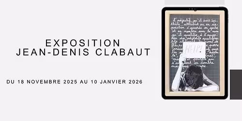 Vernissage exposition Jean-Denis Clabaut