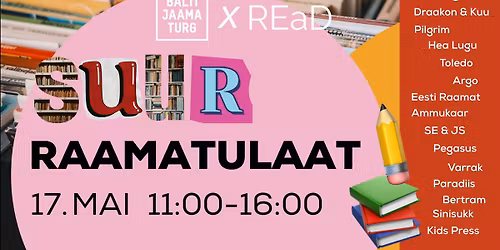 SUUR RAAMATULAAT Balti Jaama Turul