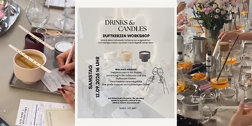 Duftkerzen Workshop DRINKS&CANDLES