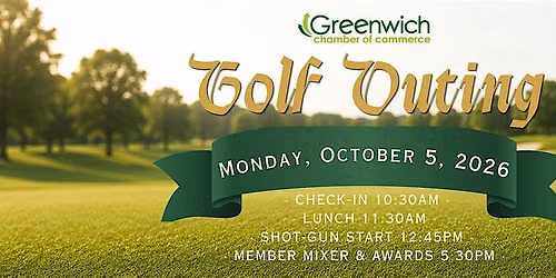 2026 Greenwich Chamber Annual Golf Outing