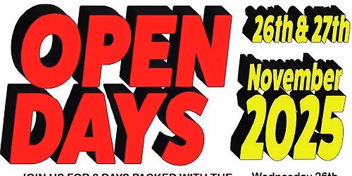 DRAYTON WELDING OPEN DAYS